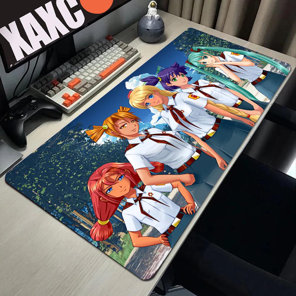 Gaming Keyboard High Ground - 永遠に-大型の夏用マウスパッド,ゲーム用,コンピューター,オフィス,PC,ラップトップ,キーボード,デスクトップ用