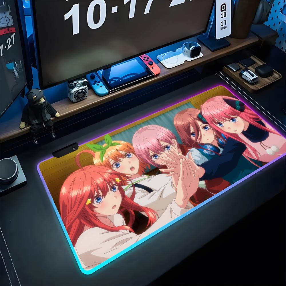 Gaming Keyboard No Rgb - The Quintessential Quintuplets マウスパッド ゲーム用 Rgb