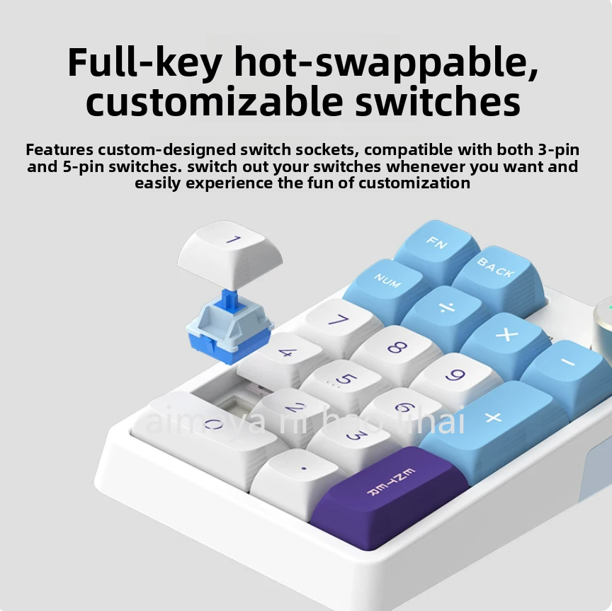 Kzzi K20 ミニキーパッド 3 モード Bluetoo - Gaming Keyboard Mini のレビューと価格