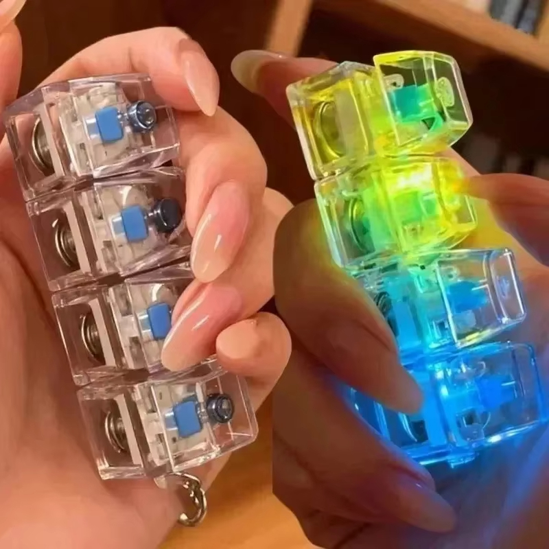 ライトアップ 4 キー LED フィンガーキーボードキーキャ - Gaming Keyboard Test のレビューと価格