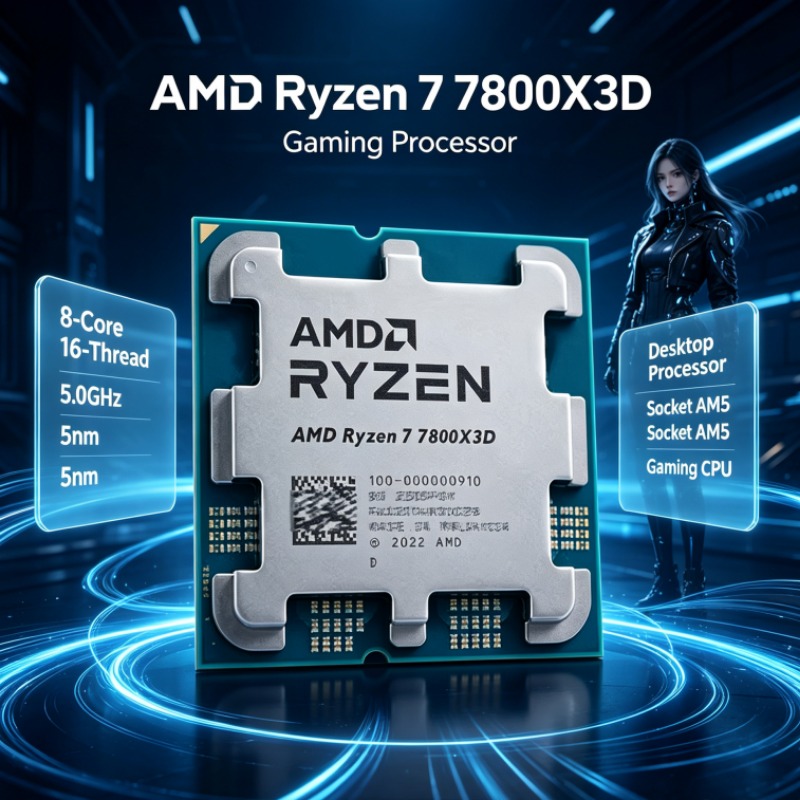 Ryzen 7 7800X3D AMD デスクトップCPU  - Amd Cpu Ryzen 7 のレビューと価格