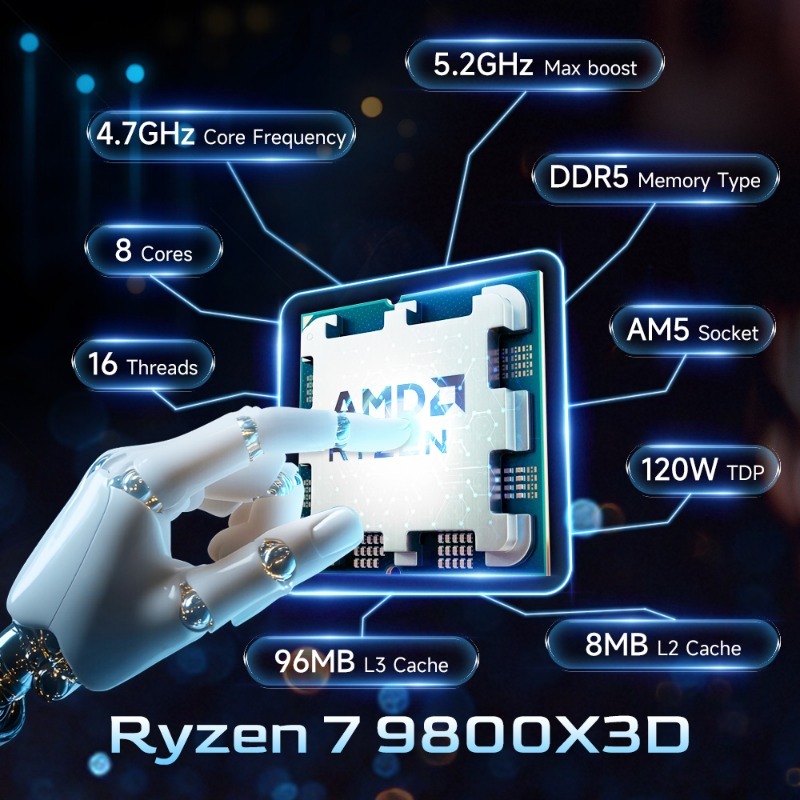 AMD Ryzen 7 9800X3D コンテンツクリエーシ - Amd Cpu Ryzen 7 のレビューと価格